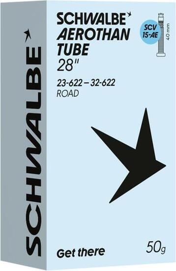 SCHWALBE Aerothan Schlauch 27,5" (47/65-584) mit Aluminiumventil