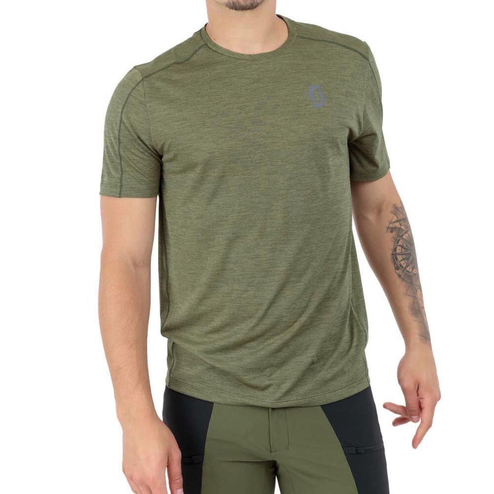 Camiseta manga corta Endurance LT hombre Fir Green running Hombre Verde SCOTT 3/3