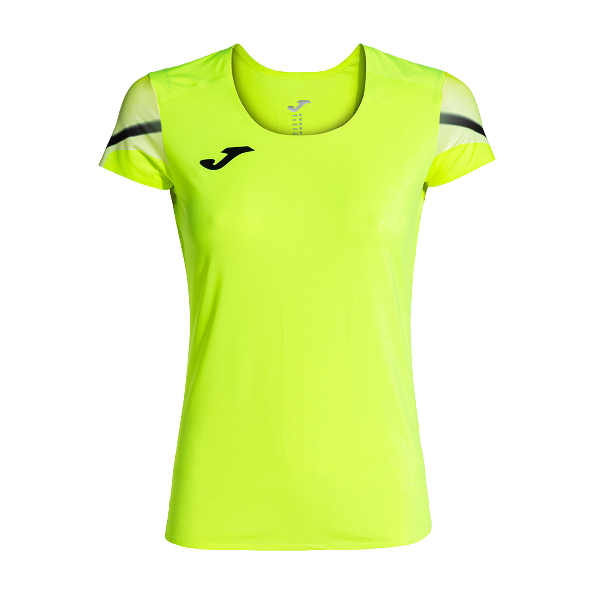 Maillot Manches Courtes Running Femme Joma Elite XI Jaune Fluo 5/5