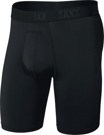 Boxer Saxx Smooth Flex Light Compression Long Brief Noir Homme