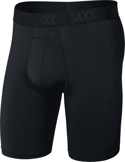 Boxer Saxx Smooth Flex Light Compression Long Brief Noir Homme