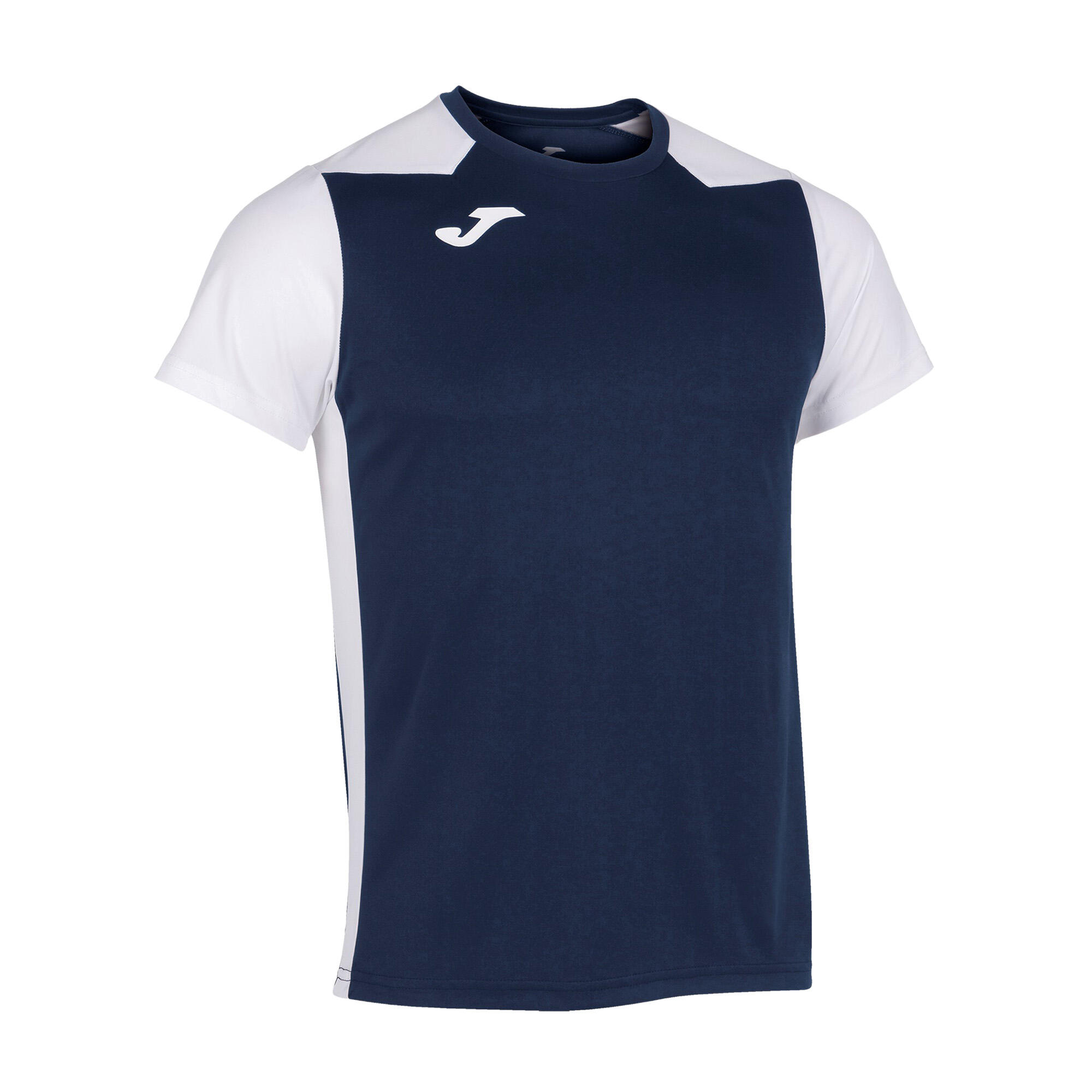 Maillot Manches Courtes Running Homme Joma Record II Bleu Marine 2/2