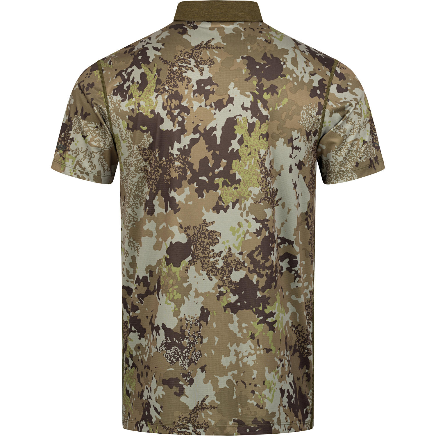 Polo de caza Competition deportivo transpirable - Camo 2/4