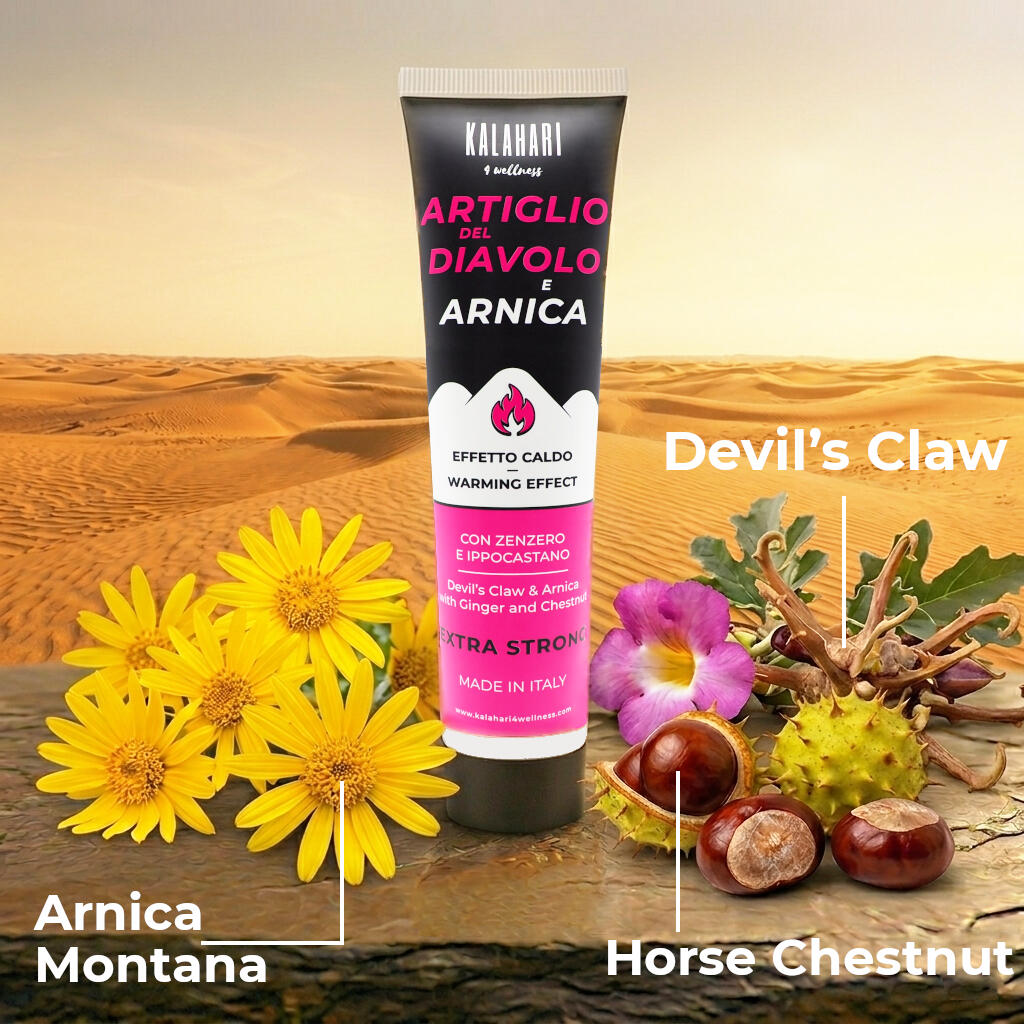 Kit effet Chaud + Froid, Gel Arnica 98% + Griffe du Diable, Idéal pour sportifs 5/7
