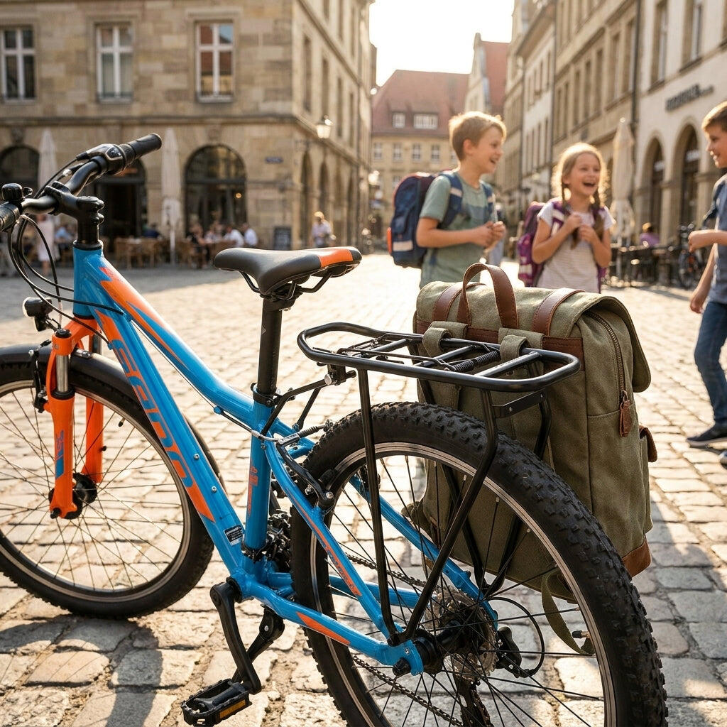 Racktime Gepäckträger BASIC 2.0 24 Zoll schwarz - Stabiler Fahrrad-Heckgepäck... 2/2
