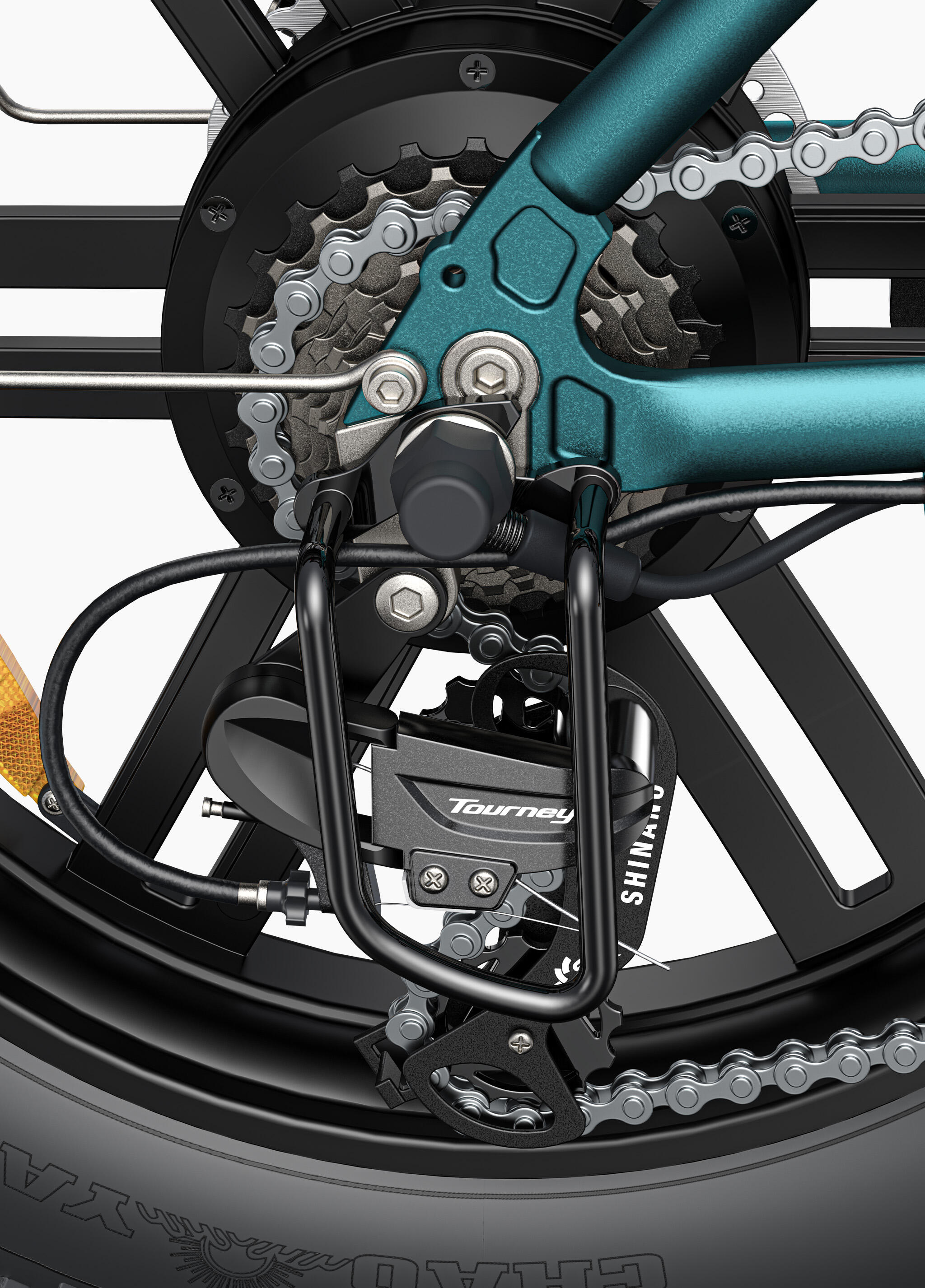 Bicicleta Eléctrica ENGWE L20 Boost de 250 W | Urbana y Trail 5/7