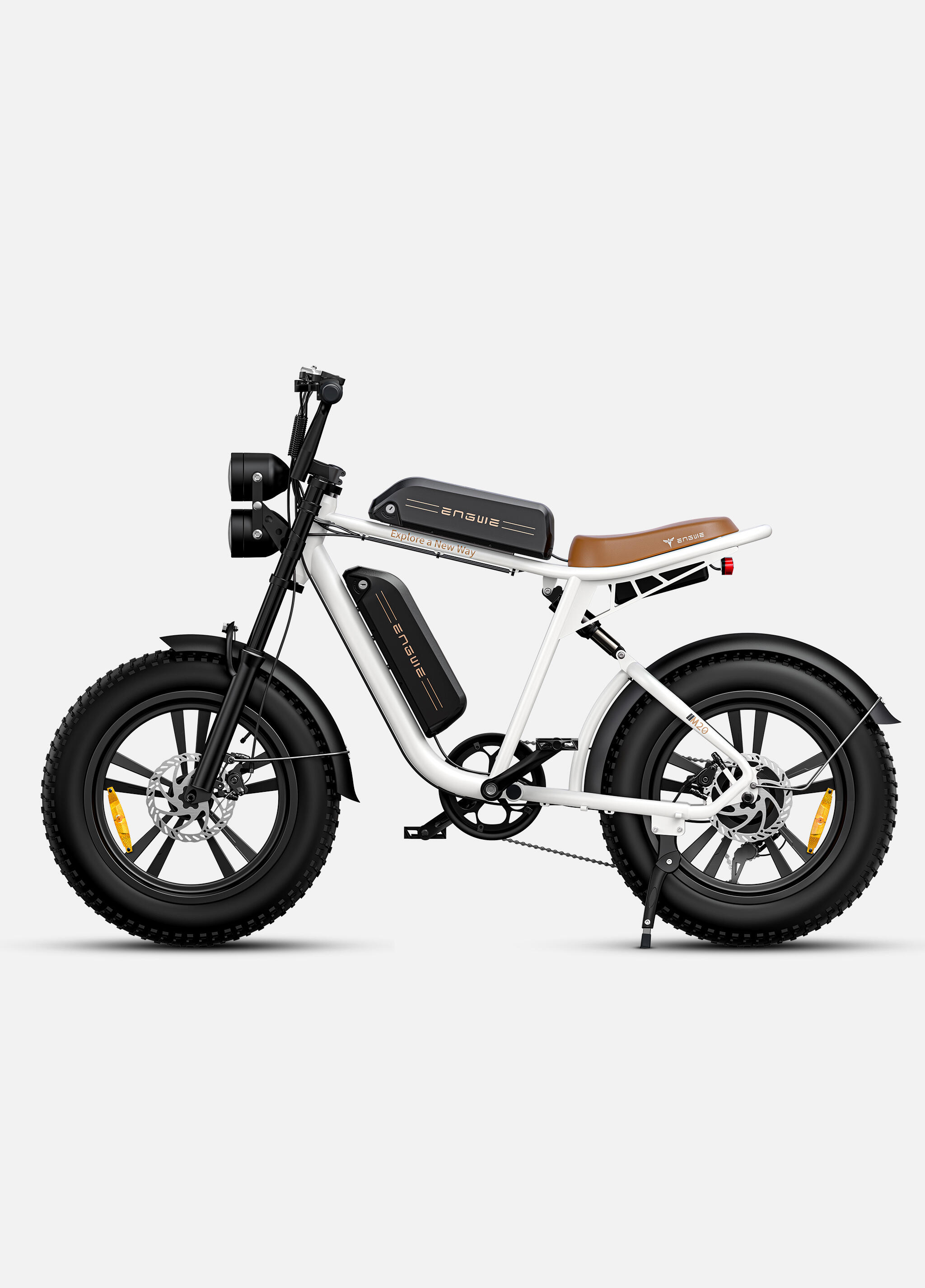 ENGWE M20 Elektrofahrrad, Breitreifen, Shimano, Offroad, Doppelakku 2/7