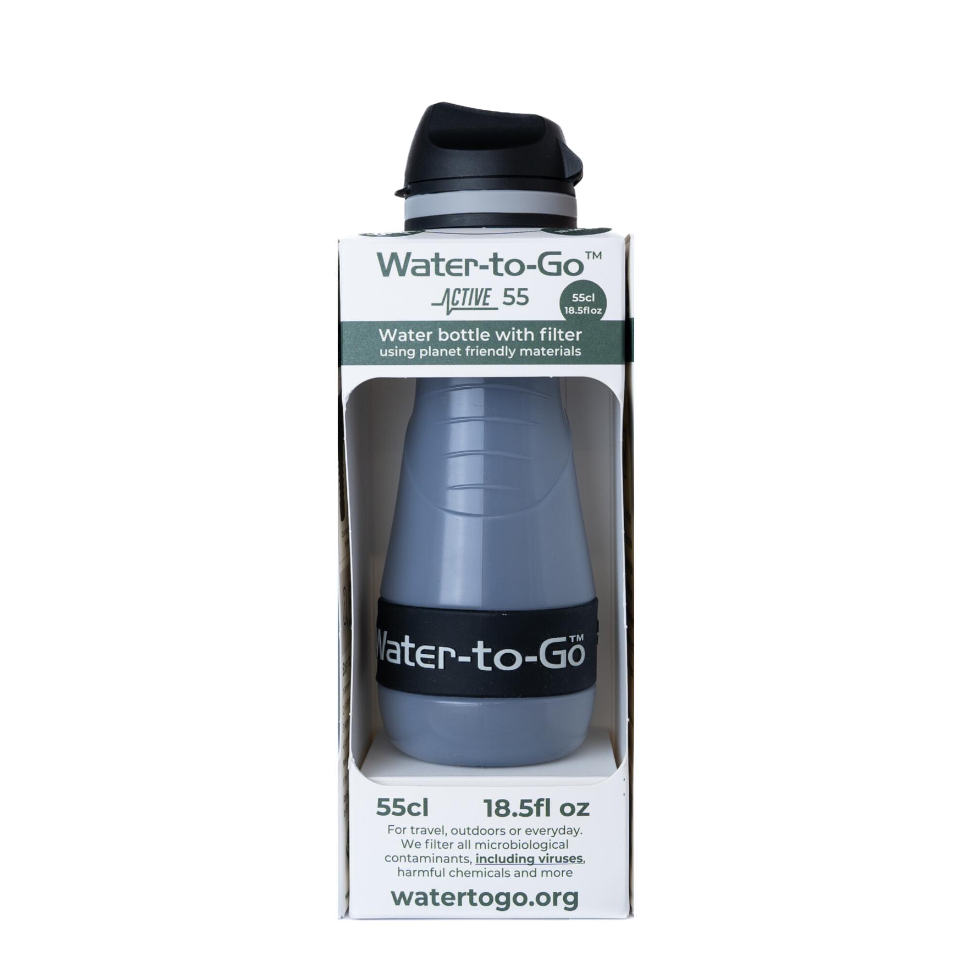 Waterfles met filter 0,55 L – Water-to-Go Active 55 Zwart 7/7
