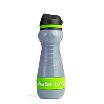 Waterfles met filter 0,55 l – water-to-go active 55 zwart