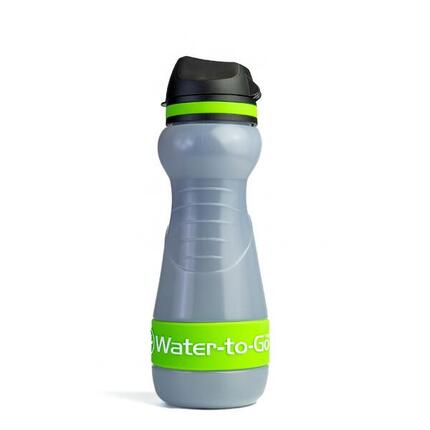 Trinkflasche 0.55 Liter mit Filter Water-to-Go Active 55 schwarz