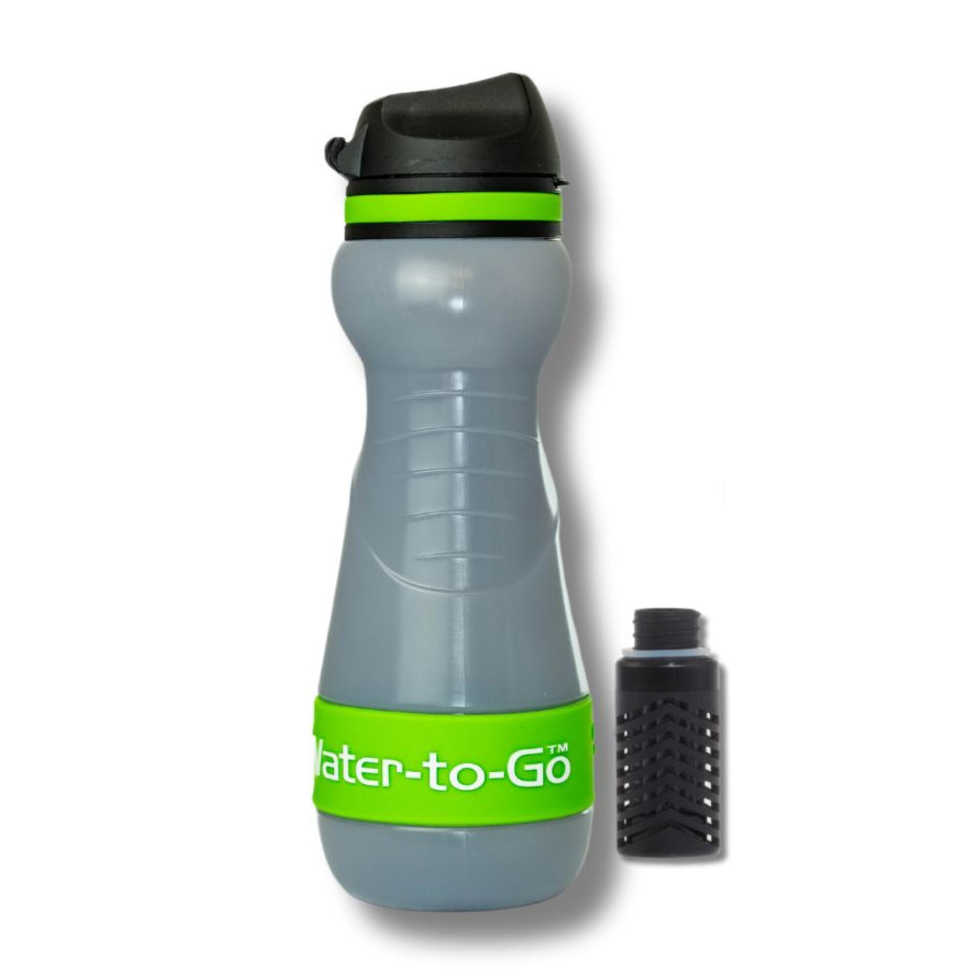 Waterfles met filter 0,55 L – Water-to-Go Active 55 Groen 6/7