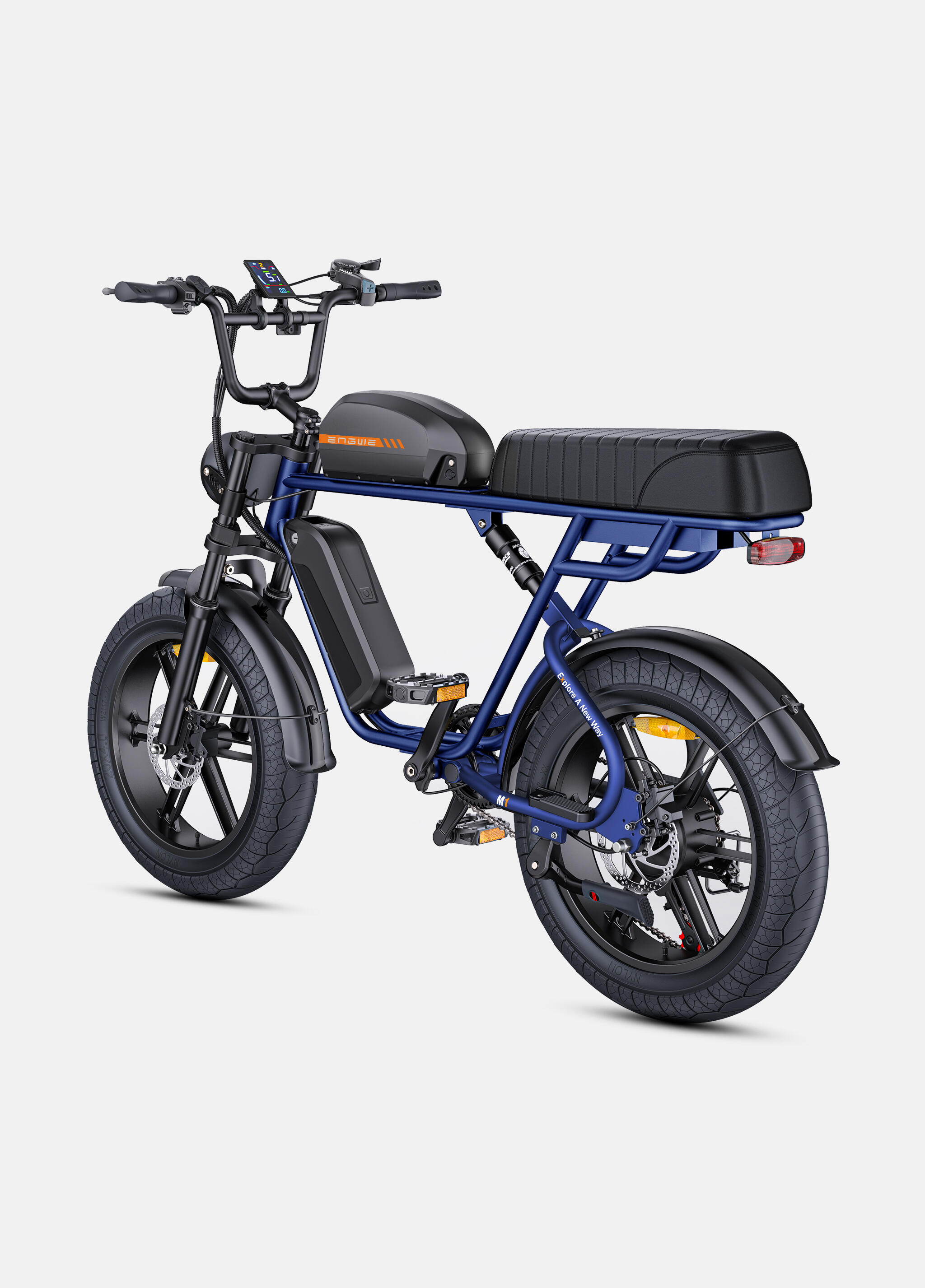 Bicicleta Eléctrica ENGWE M1 para Adultos, Todoterreno/Montaña, Doble Batería 3/7