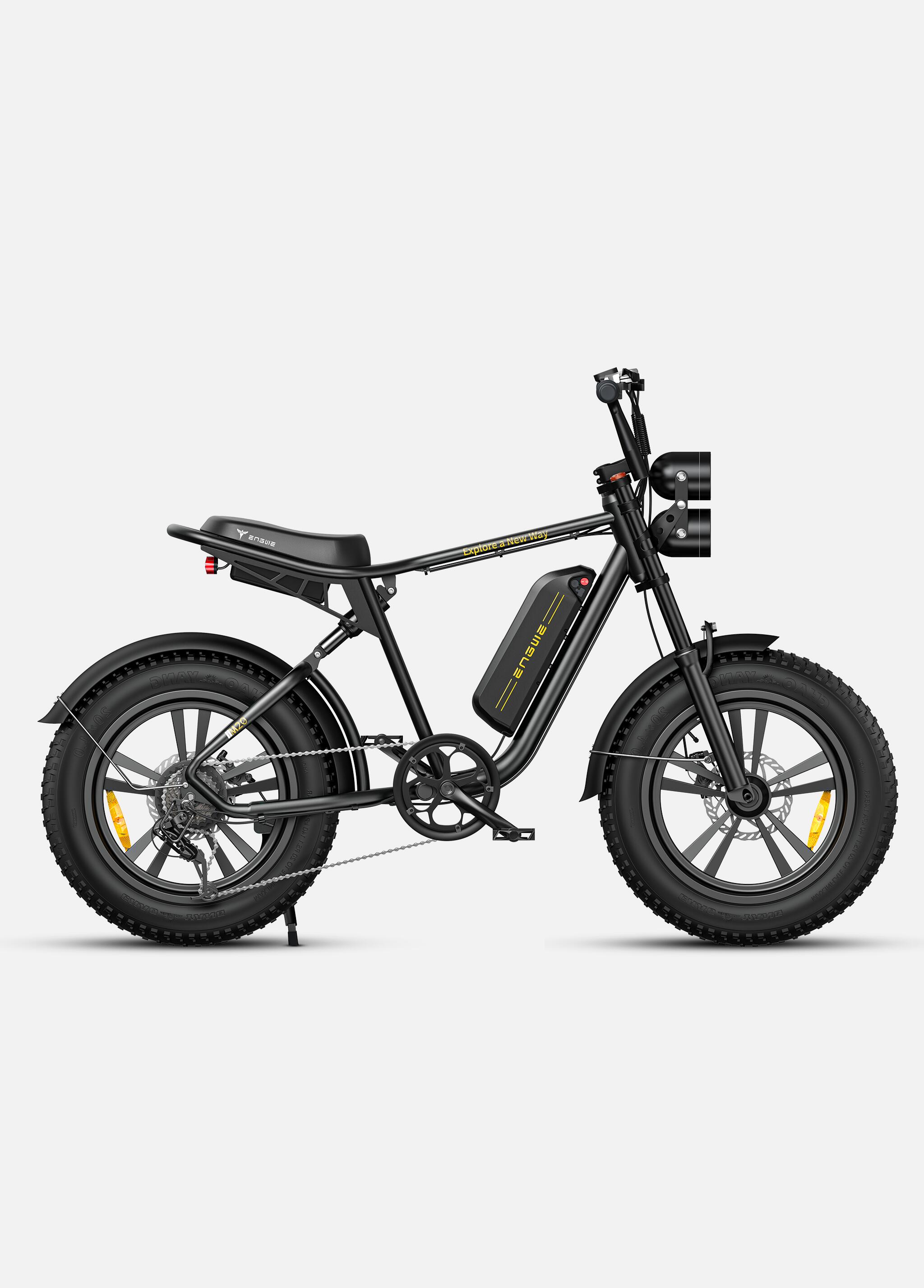 Bicicleta eléctrica para adultos ENGWE M20, bicicleta de montaña, neumáticos anc 3/7