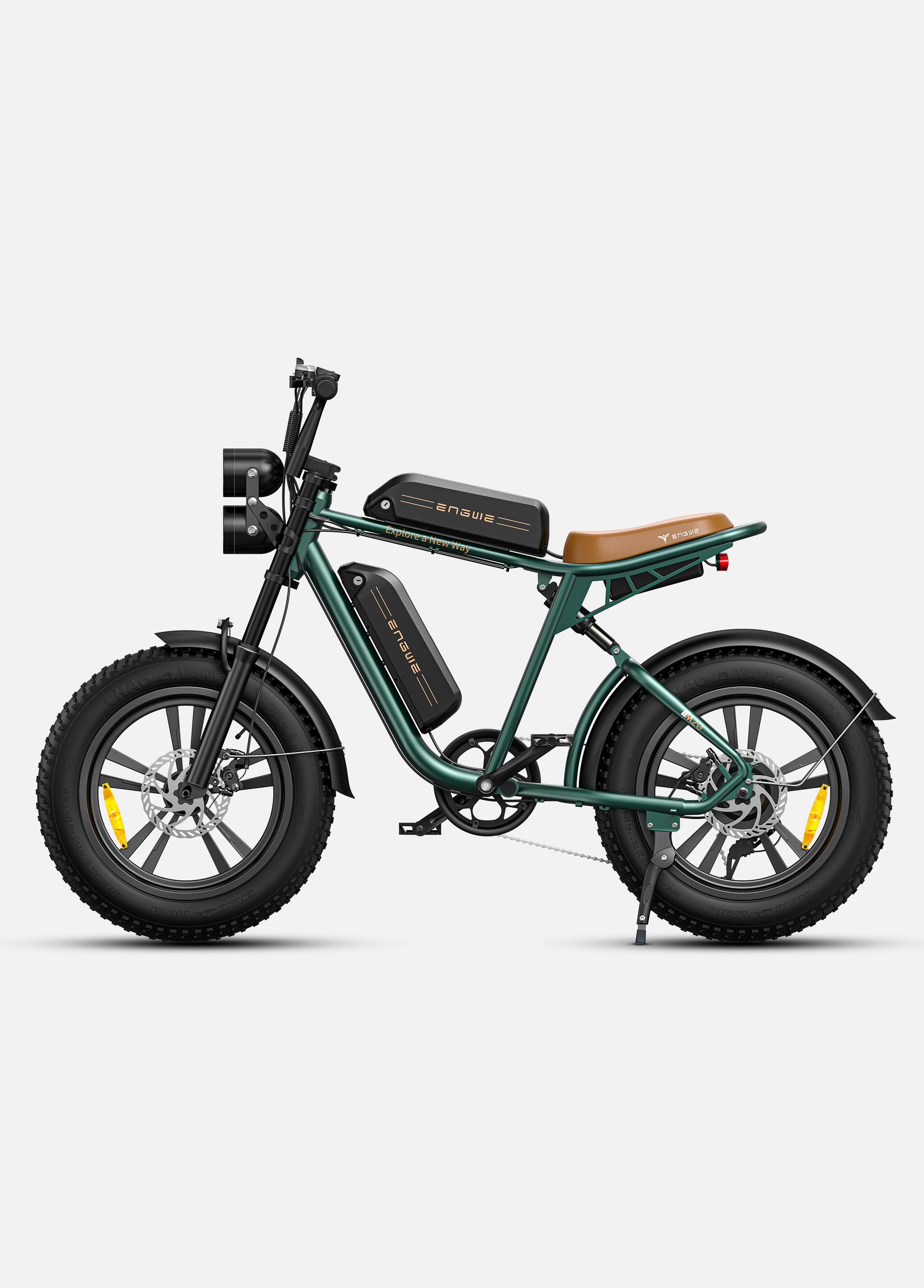 Bicicleta Eléctrica ENGWE M20, Neumáticos Anchos, Shimano, Todoterreno, Doble Ba 2/7