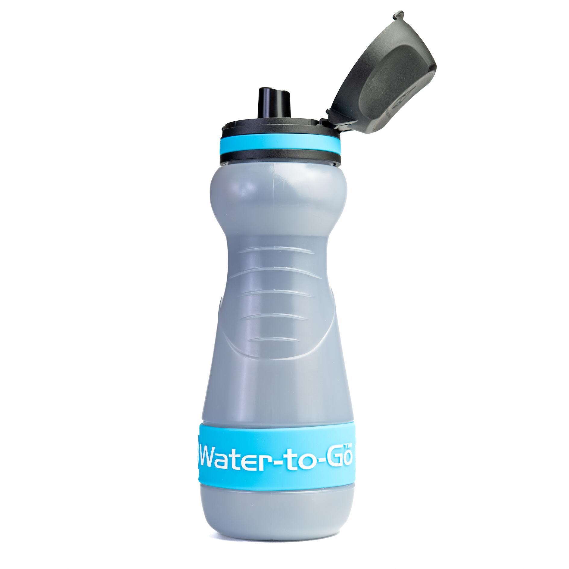 Waterfles met filter 0,55 L – Water-to-Go Active 55 Blauw 3/7