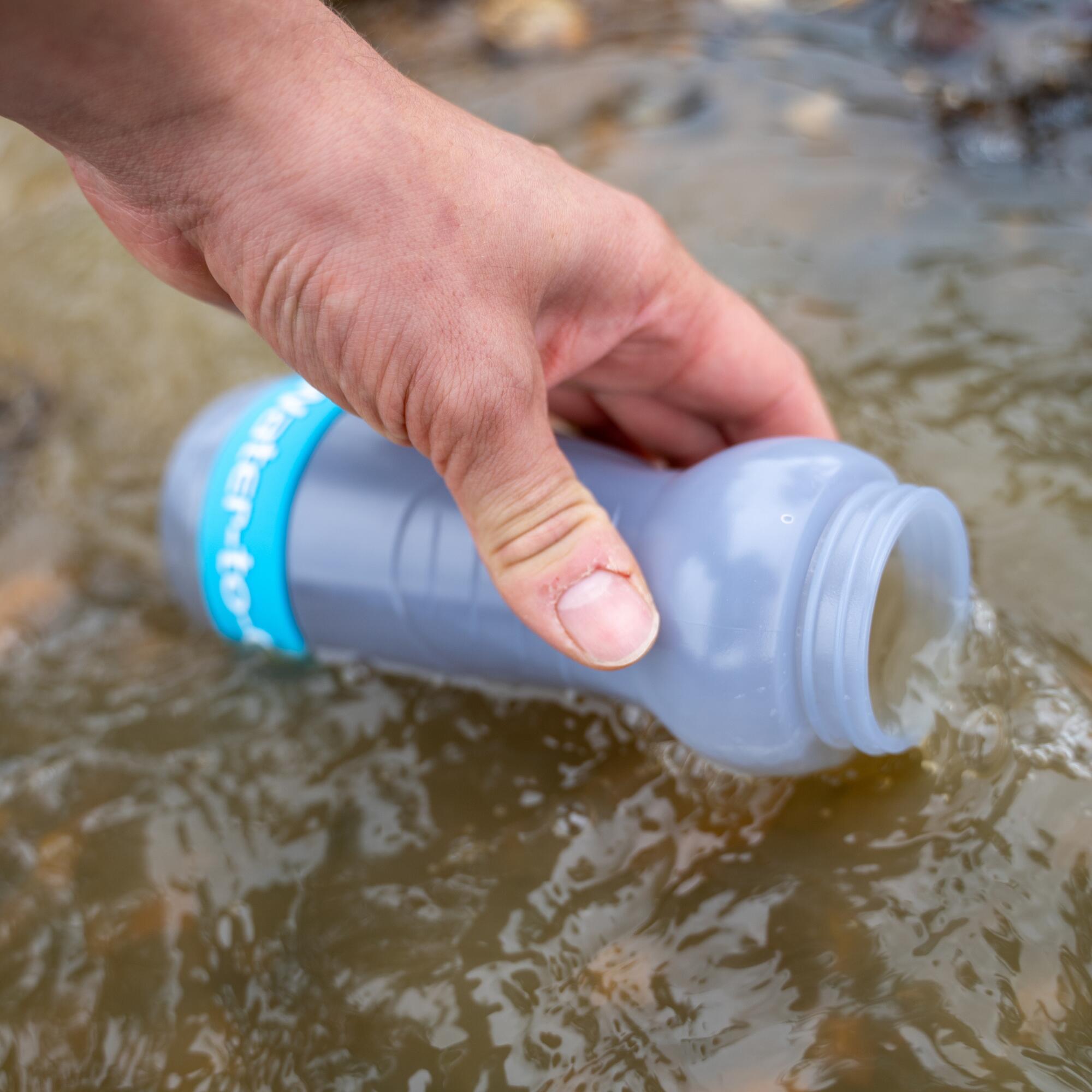 Waterfles met filter 0,55 L – Water-to-Go Active 55 Blauw 5/7