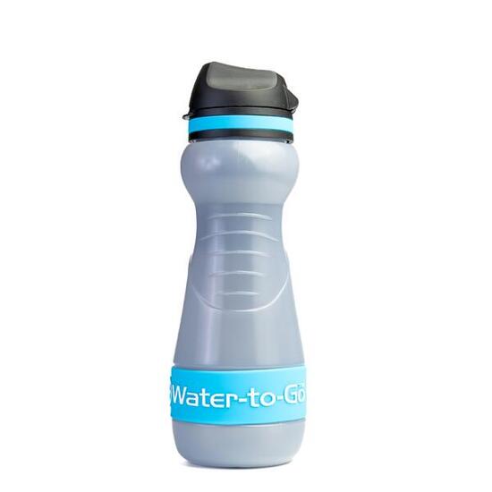 Trinkflasche 0.55 Liter mit Filter Water-to-Go Active 55 schwarz