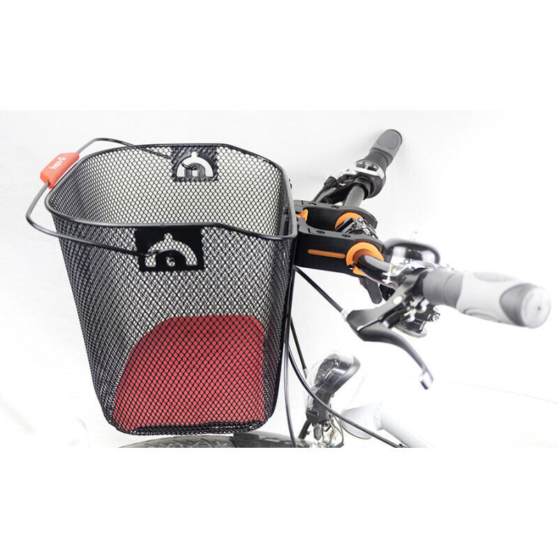 Panier acier XXL avec fixation DMTS universelle compatible E-Bike Hapo-G 2/3