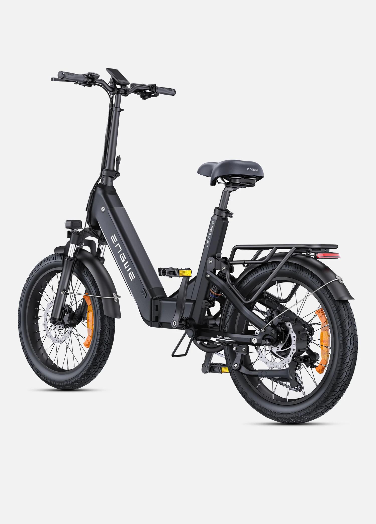 Bicicleta eléctrica para adultos ENGWE L20 3.0 BOOST, carga rápida, neumáticos a 3/7