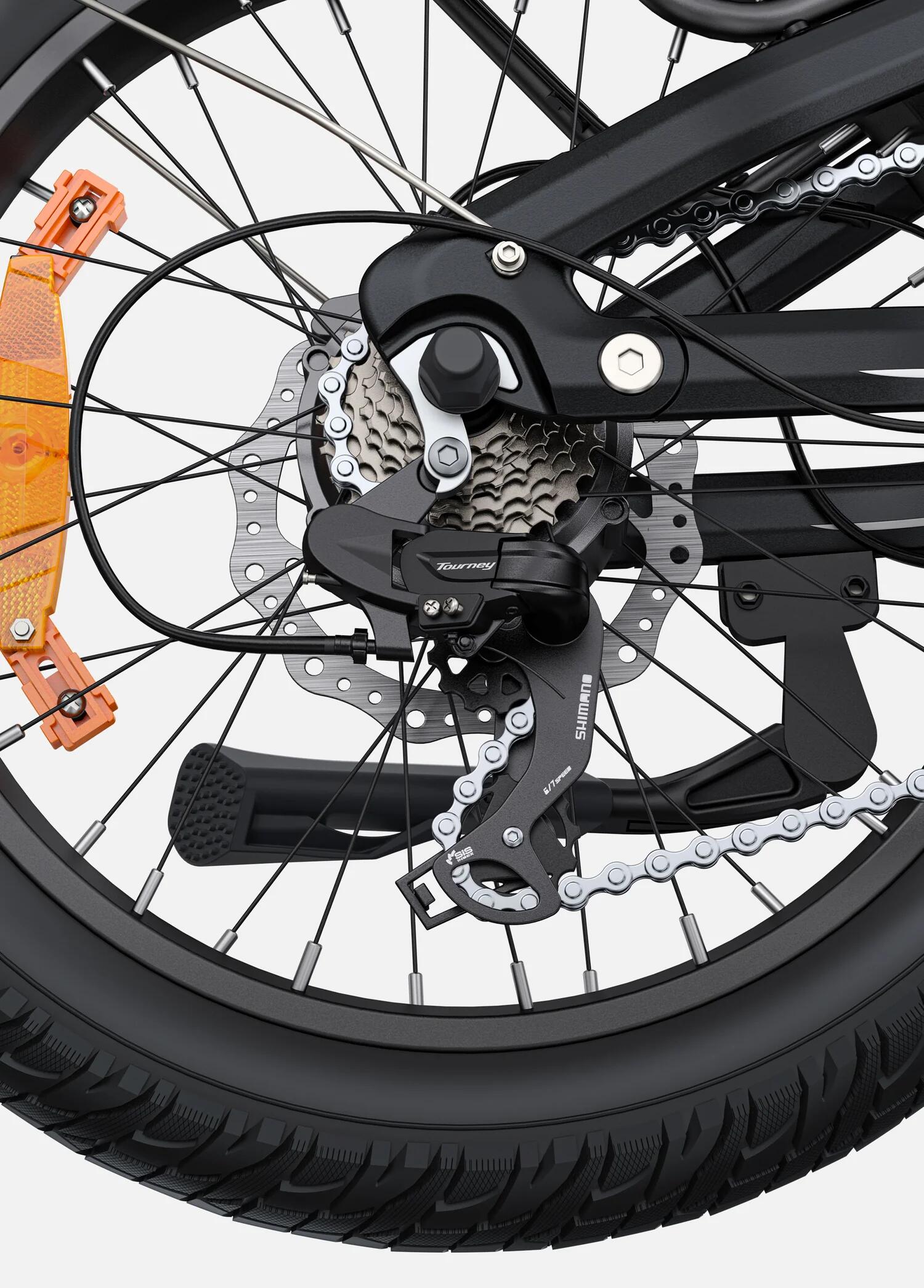 Bicicleta eléctrica para adultos ENGWE L20 3.0 BOOST, carga rápida, neumáticos a 5/7