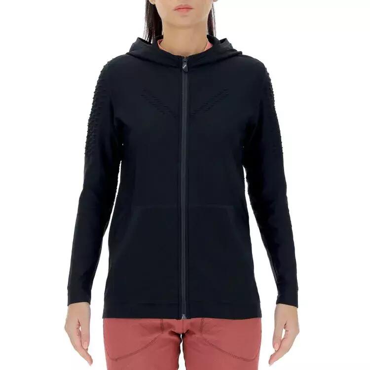 Uyn Woman Run Fit OW Hooded Full Zip Sports Sweatshirt 2/6