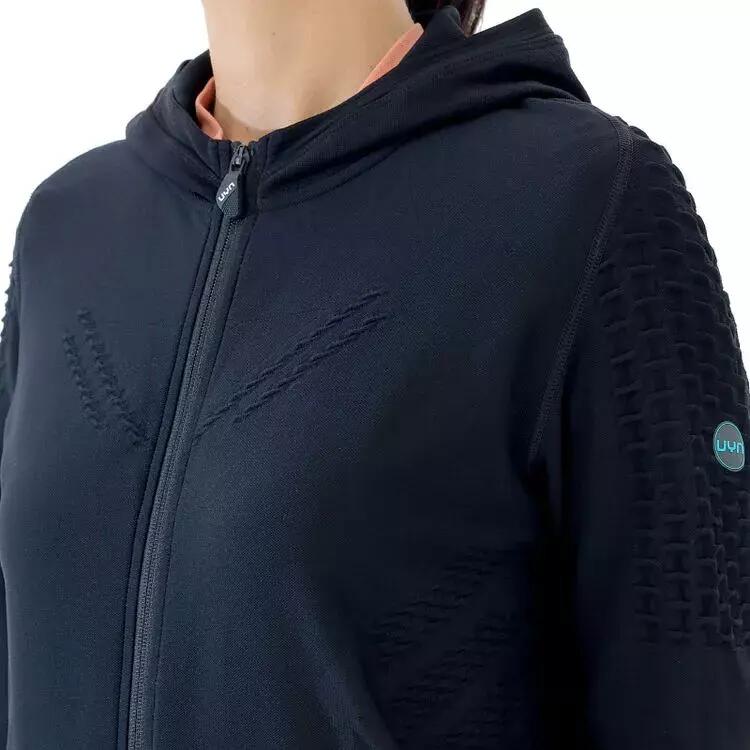 Uyn Woman Run Fit OW Hooded Full Zip Sports Sweatshirt 5/6