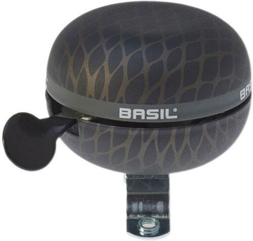 Basil Noir - Sonnette de Vélo Élégante - 60 mm - Noir 2/3