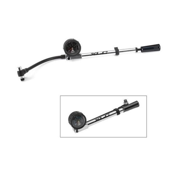 Pompe fourche suspension avec manomètre/raccord XLC Pu-H03 Highairpro