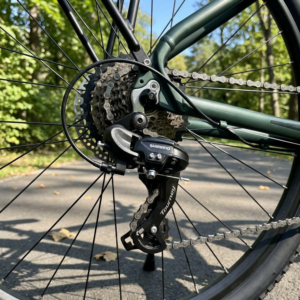 Dérailleur arrière Shimano Tourney RD-TY200-GS pour 6/7 Vitesses 2/2