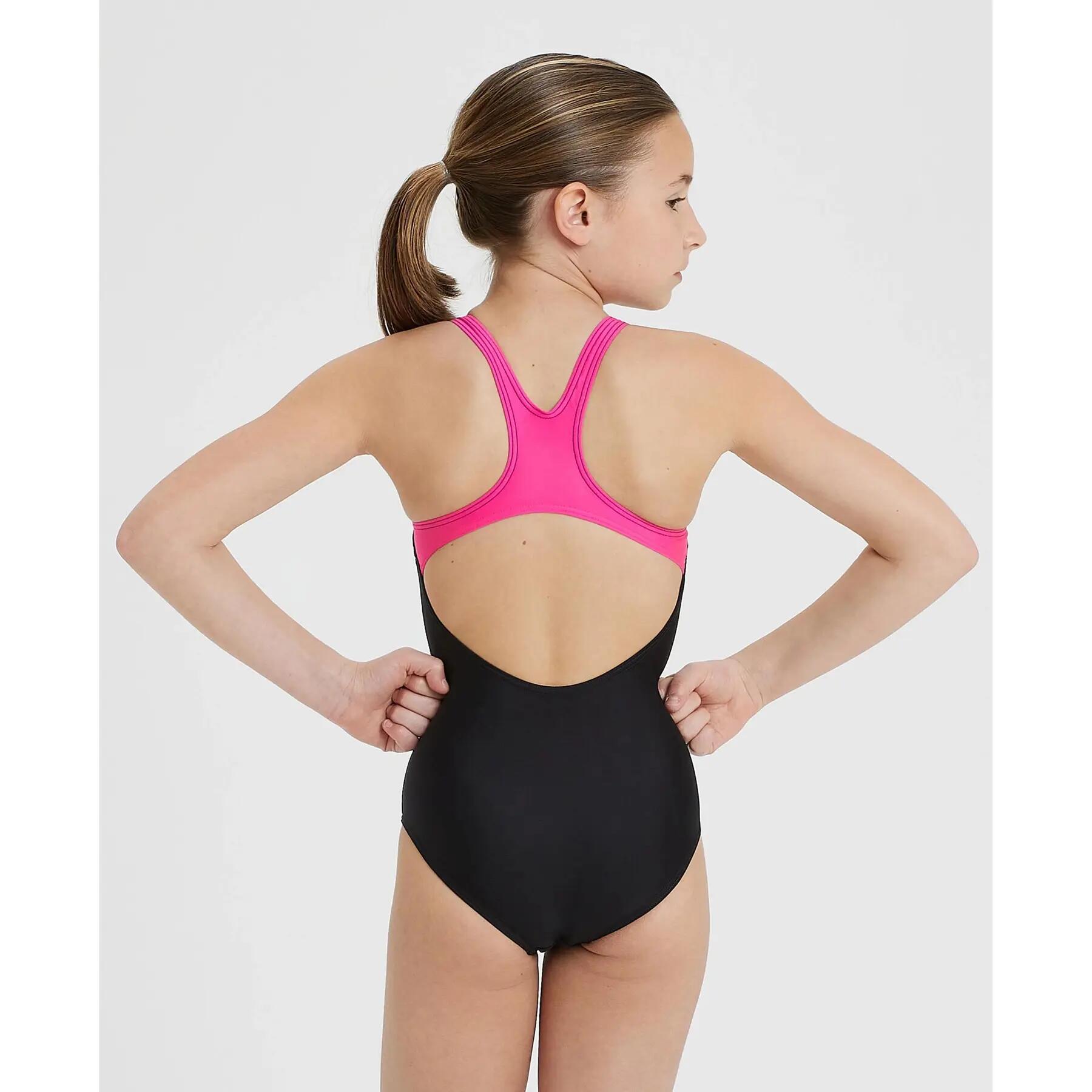 Maillot de bain 1 pièce fille Arena Pro Logo 2/3