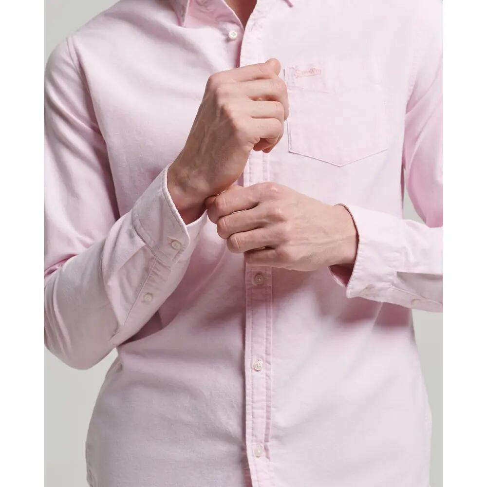 Camisa Superdry Vintage Washed Oxford 4/4