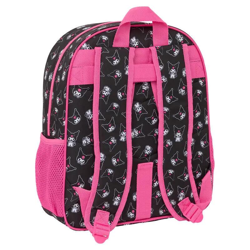 Mochila compatible con carrito ajustable Safta Hello Kitty Kuromi 2/4