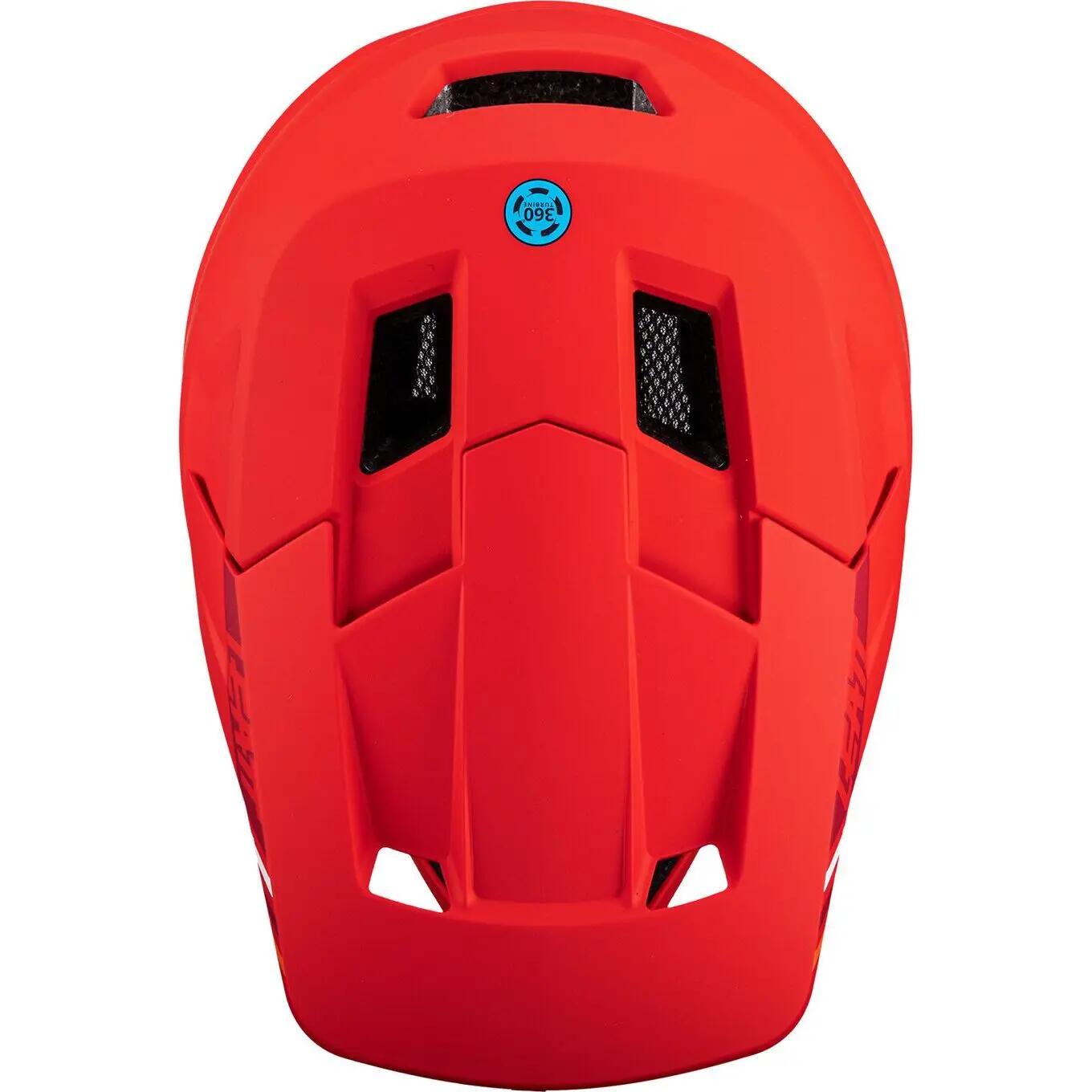 Casque Integral Leatt Gravity 1.0 Rouge 5/7
