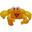 Windsock HQ Bouncing Buddy Billy Crabul 126356 Portocaliu 124 x 105 cm