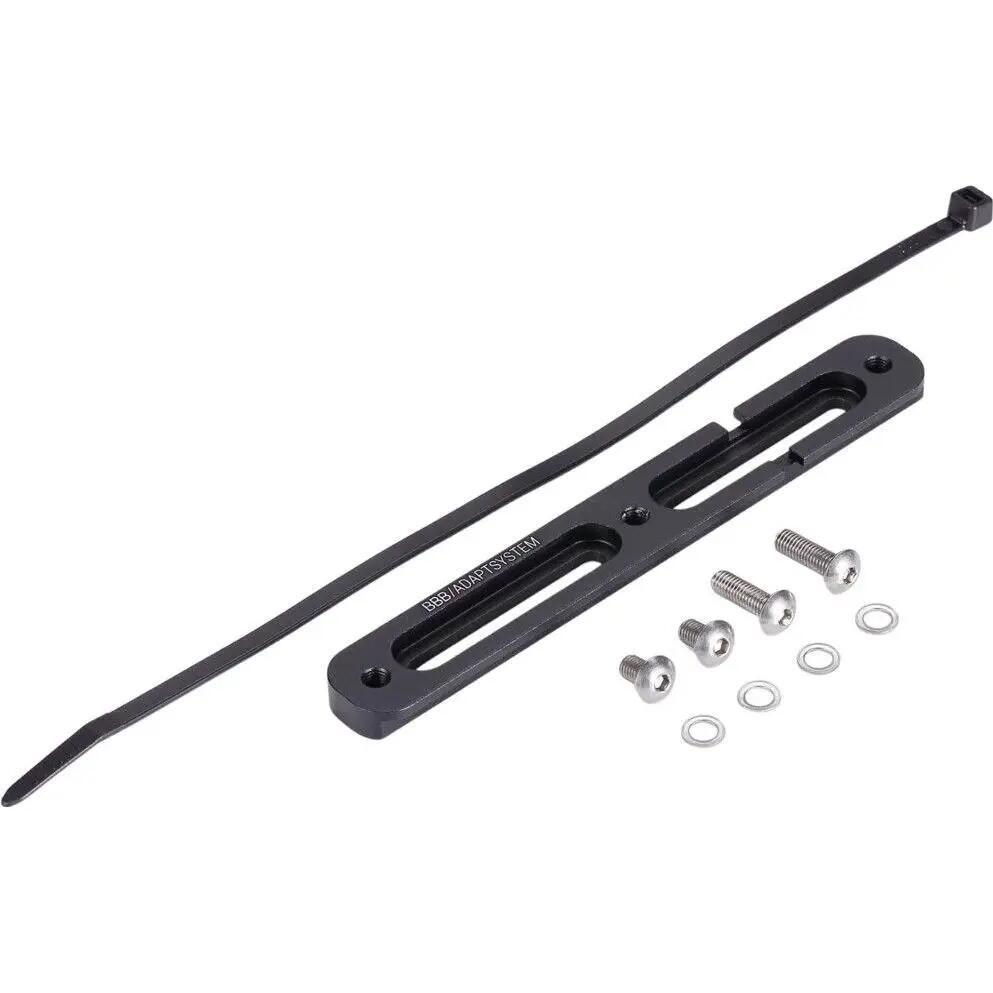 BBB houder/beugel AdaptRail M 208mm mat zwart 6/7