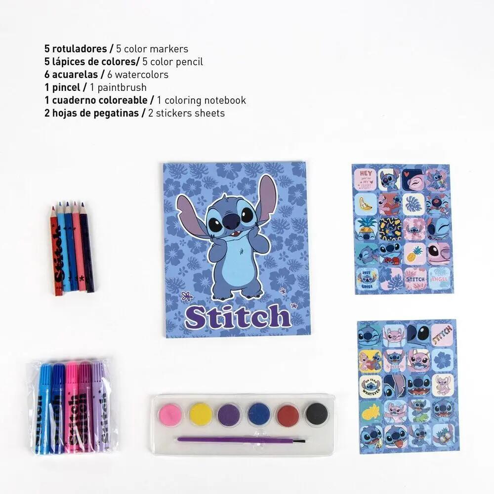 Coffret de papeterie avec sac à dos enfant Cerda Disney Stitch 4/4