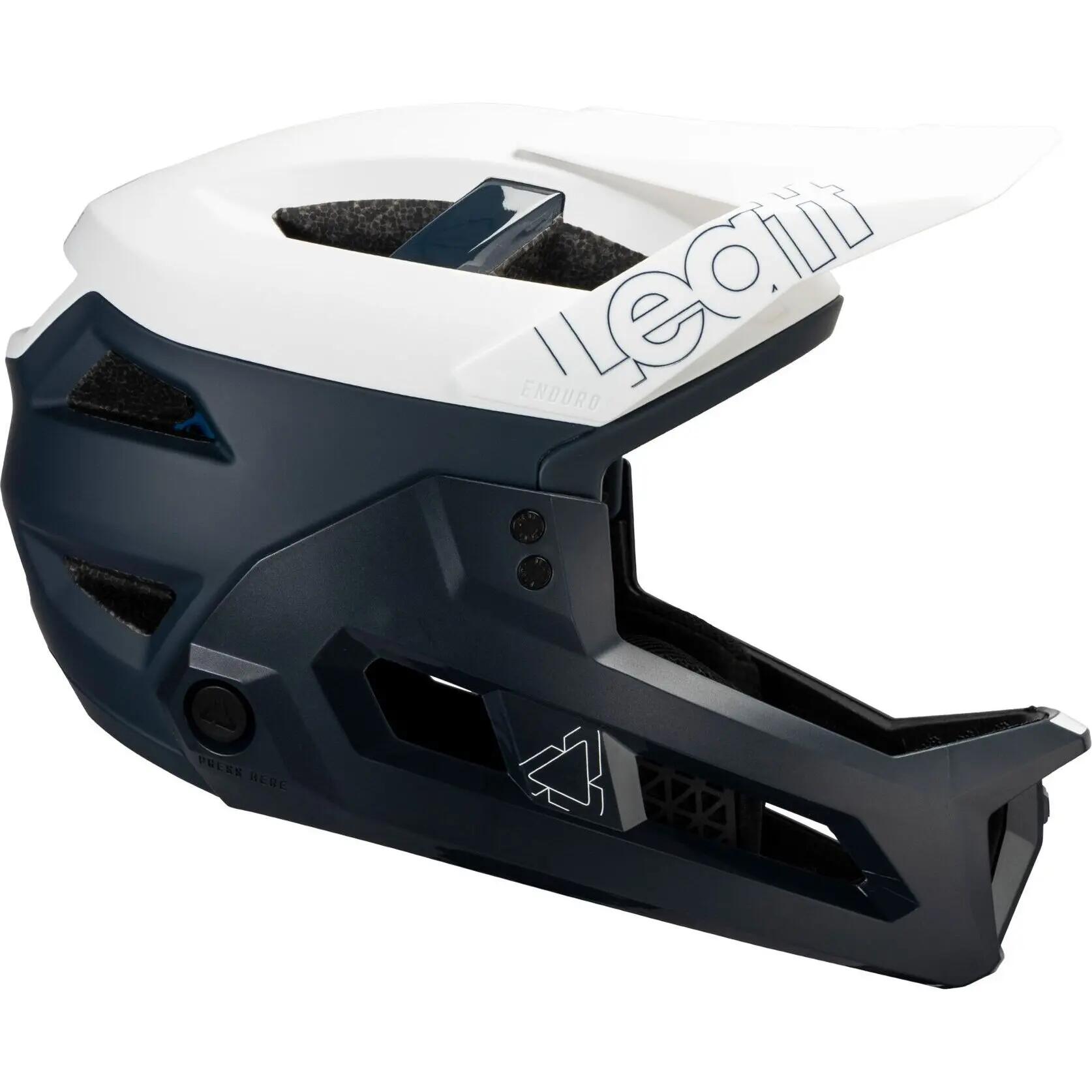 Capacete integral Leatt MTB Enduro 3.0 Branco 3/8