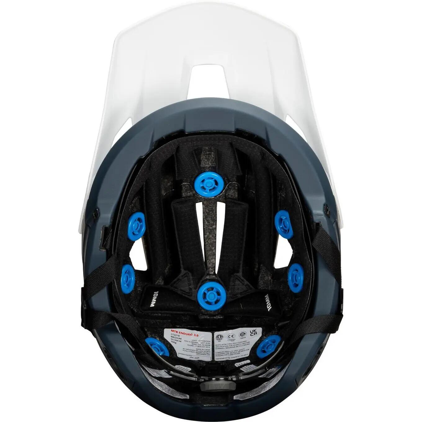 Capacete integral Leatt MTB Enduro 3.0 Branco 6/8