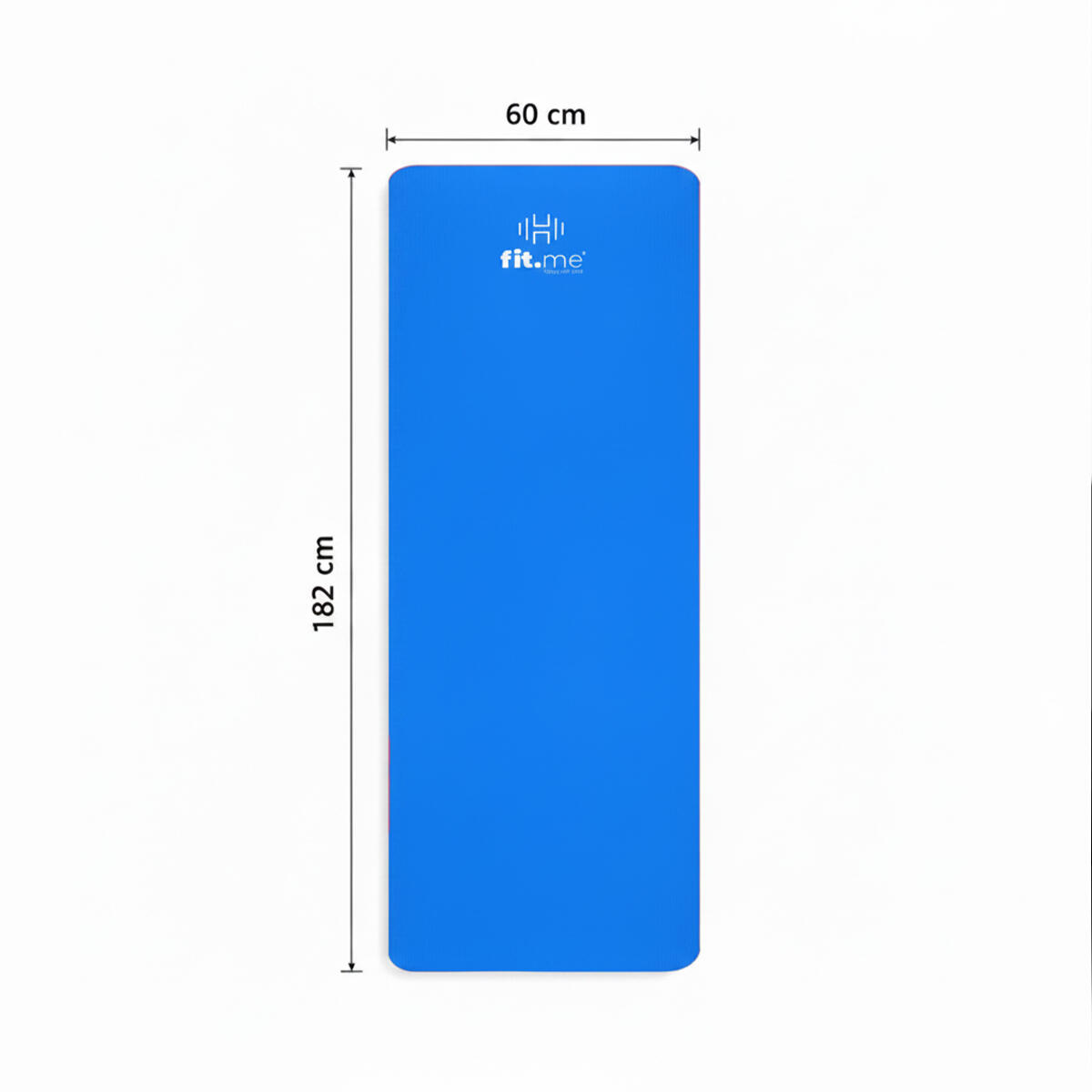 Mata do ćwiczeń i jogi NBR 1,5 cm, 182 × 60 cm, z paskiem do noszenia 7/7