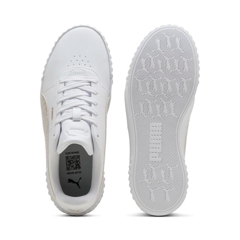 Pantofi sport femei Puma Carina 3.0 Topcat, Alb