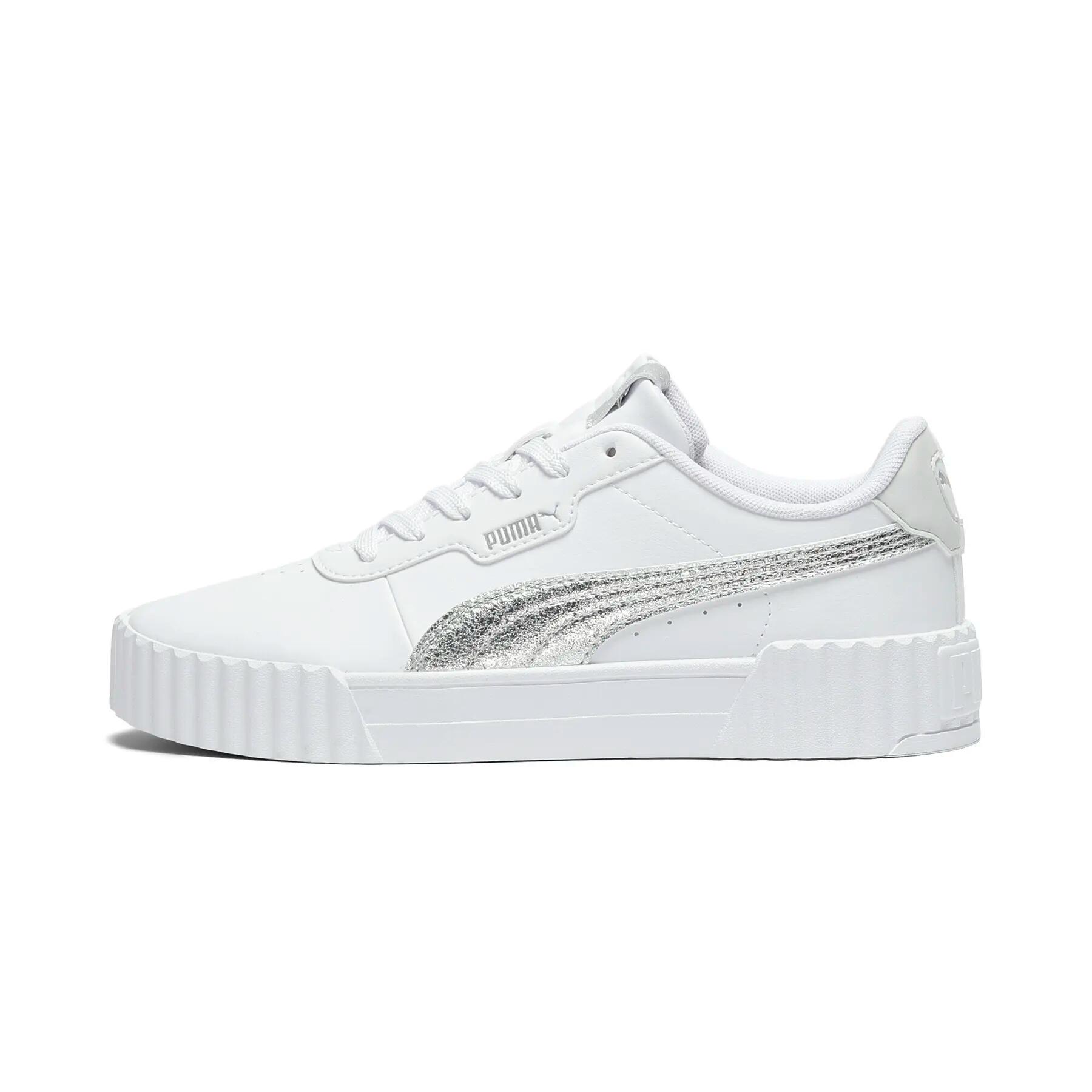 Baskets femme Puma Carina 3.0 Metallic Whisper 2/6