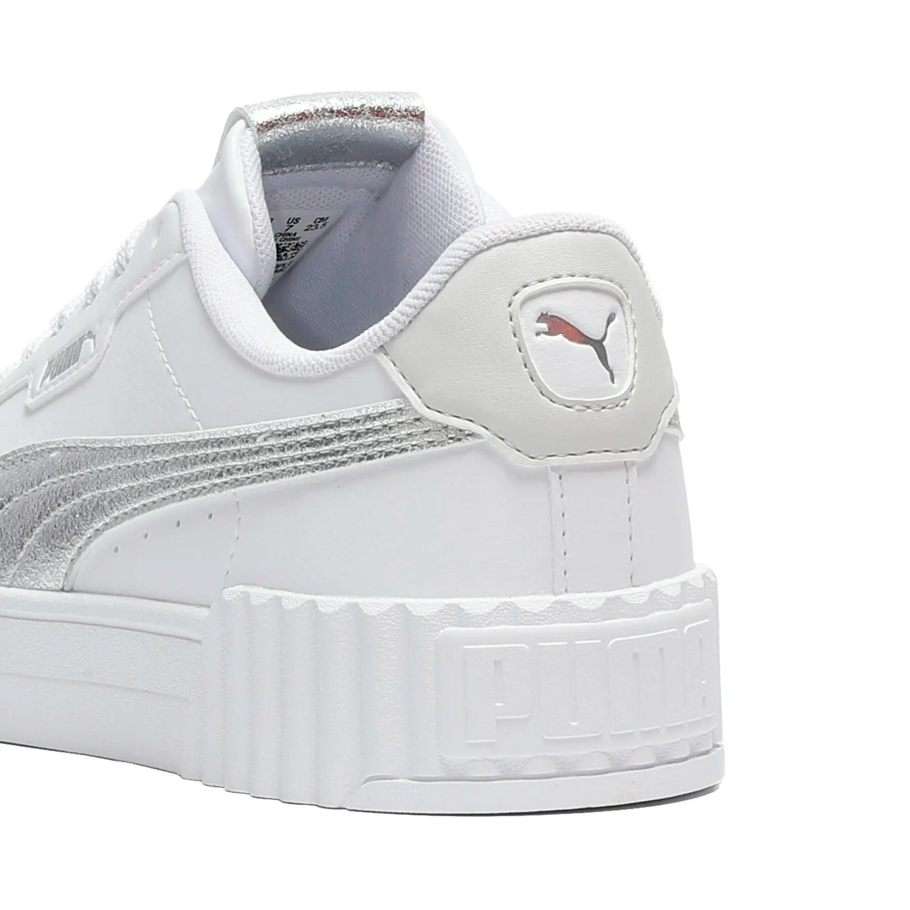 Baskets femme Puma Carina 3.0 Metallic Whisper 6/6