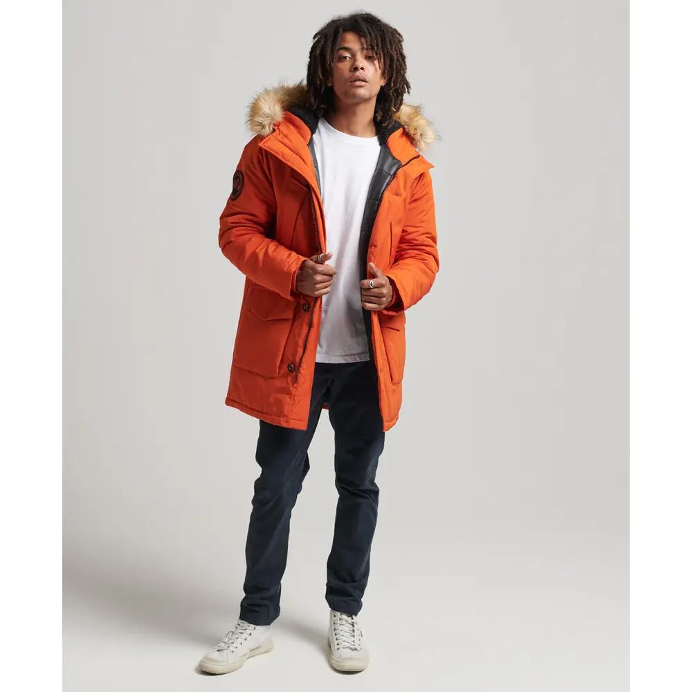 Parka con piel sintética Superdry Everest 2/6