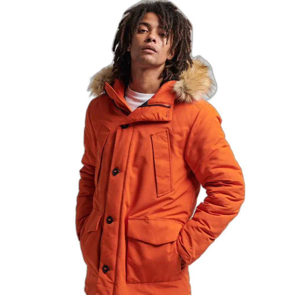Parka with fake fur Superdry Everest