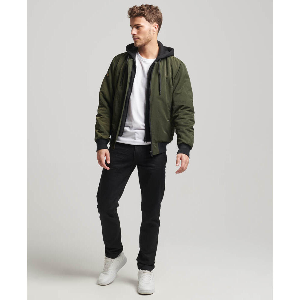 Superdry Herren Kapuzenjacke Khaki 3/6