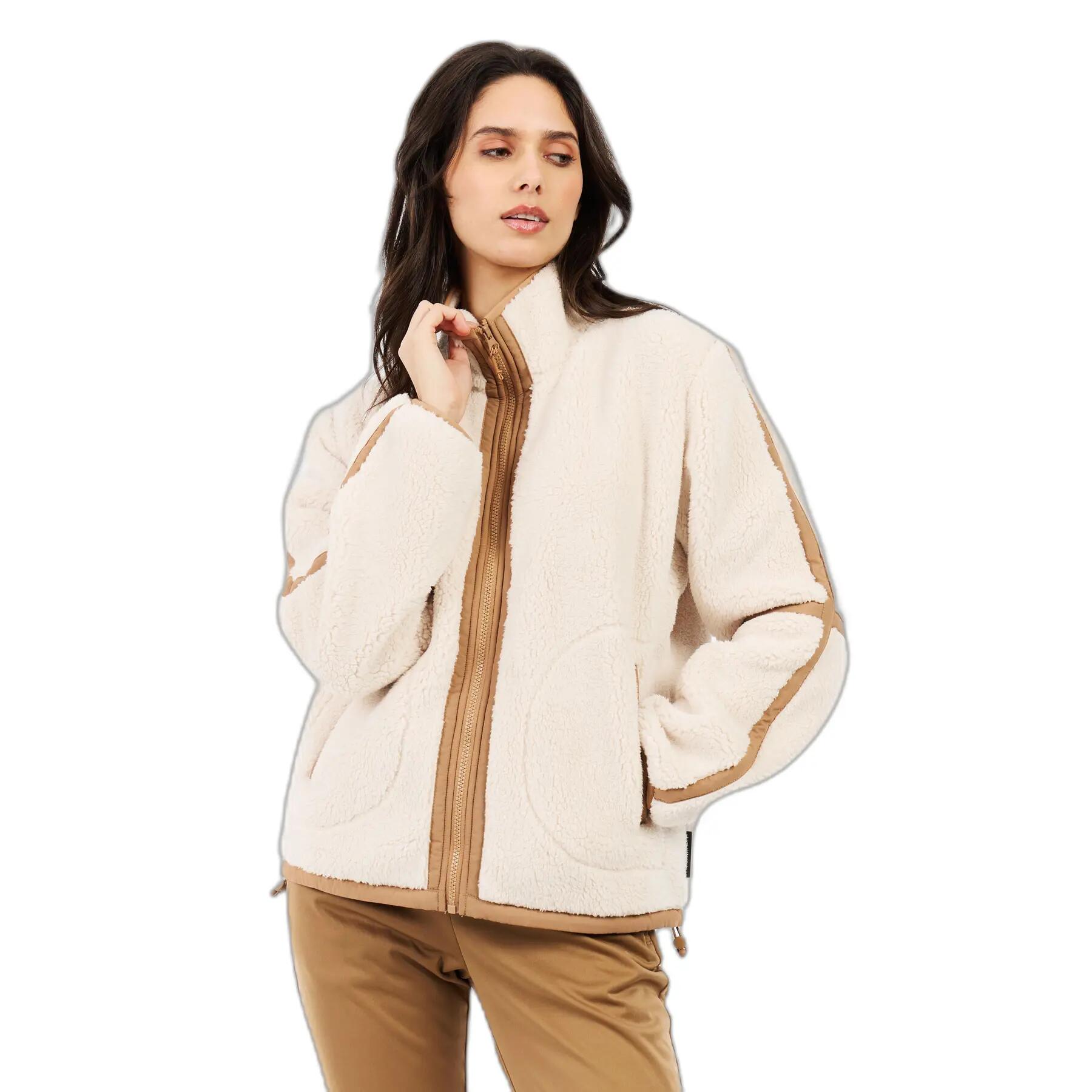 Polaire zippé femme Protest Red 2/7