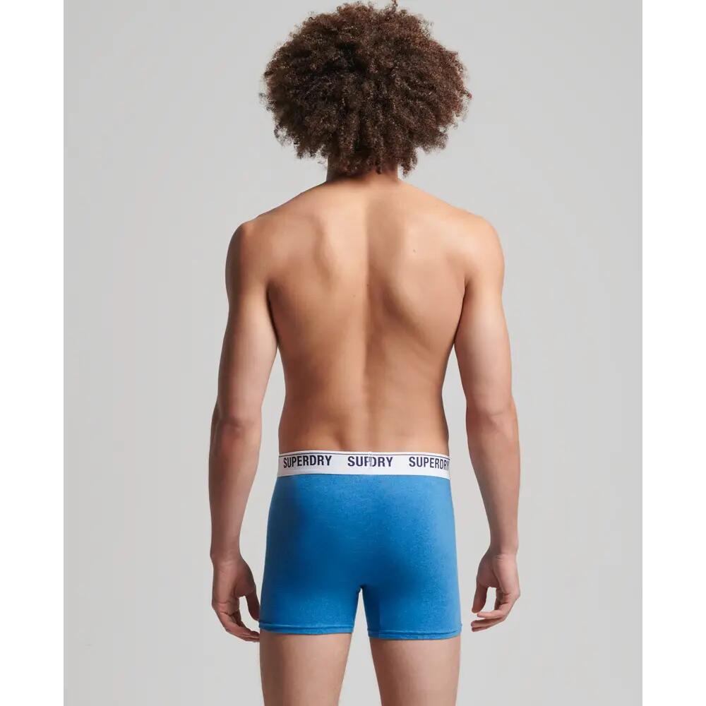 Boxershorts aus Bio-Baumwolle Superdry (x2) 3/4