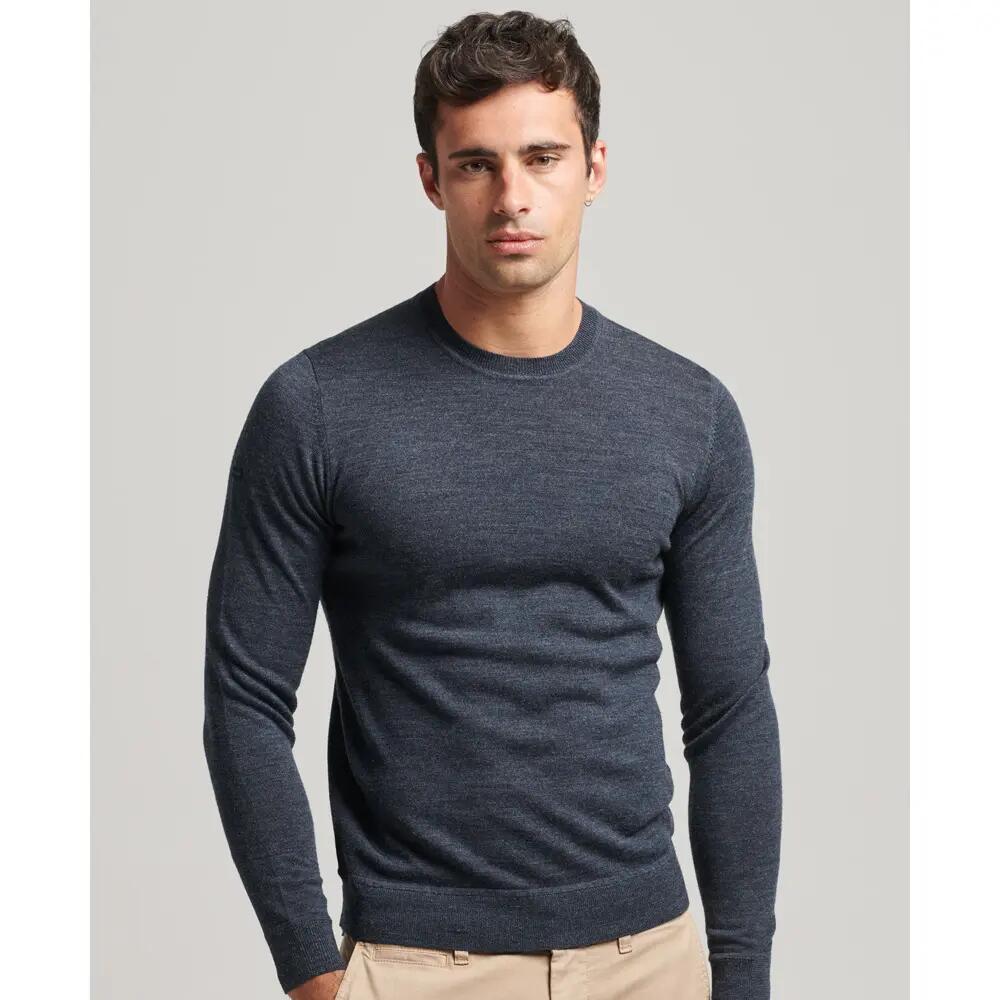 Pull en laine mérinos Superdry 2/4