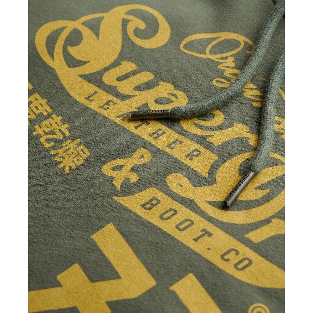 Bluza z kapturem Superdry Leather & Boot Co Script 6/6