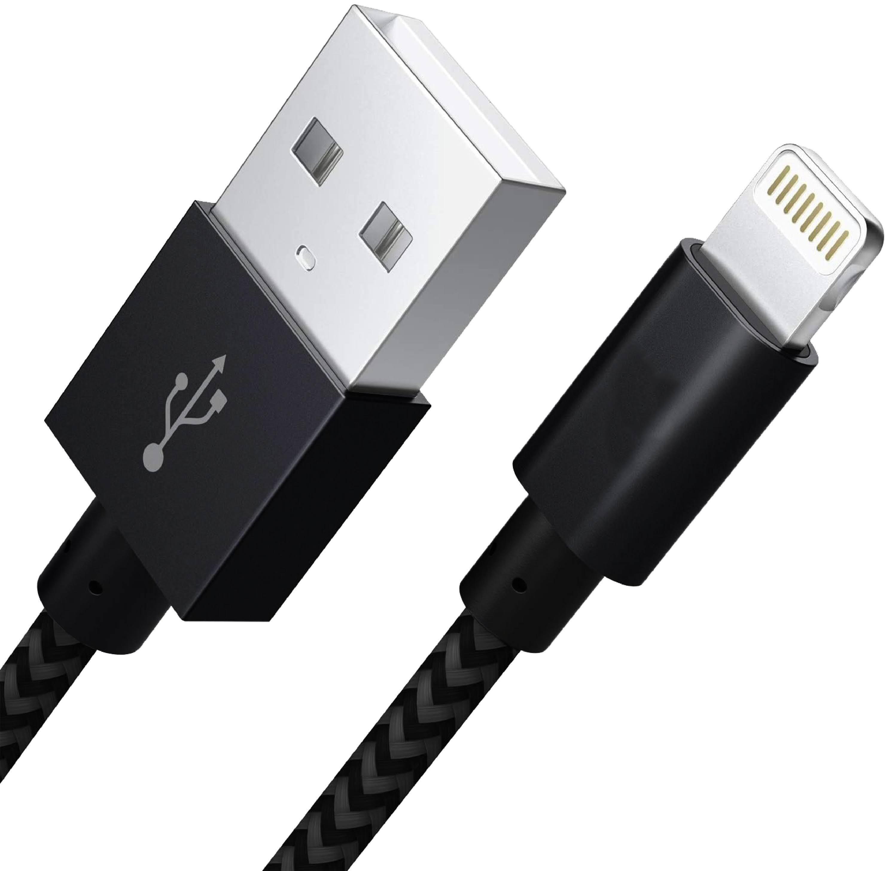 Sunslice USB-A auf Lightning Kabel - 12W Schnellladen für iPhone & iPad 2/6